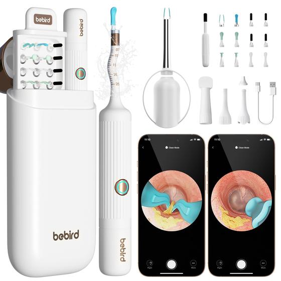 Imagem de Ferramenta de remoção de cera de ouvido Câmera BEBIRD Earsight Plus WiFi
