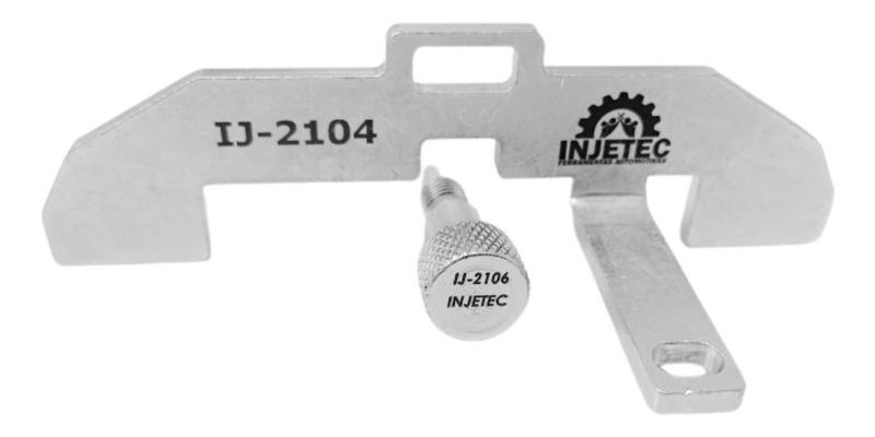 Imagem de Ferramenta Para Sincronismo Eixos Comando De Válvulas Renault 1.6 Ferr. P/ PMS - Injetec