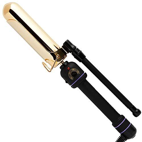 Imagem de FERRAMENTAS QUENTES Pro Artist 24K Gold Marcel Curling Iron, 1-1/2 polegada