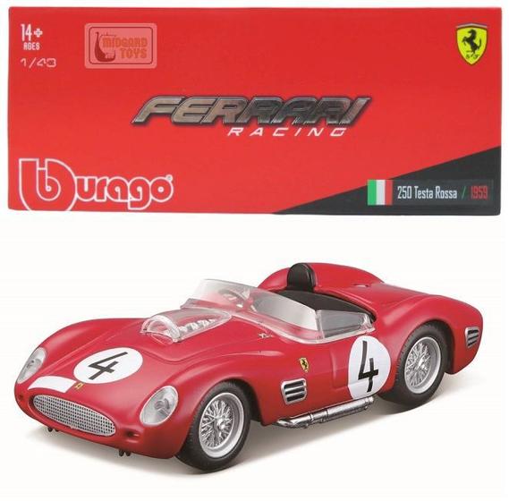 Imagem de Ferrari 250 Testa Rossa - 1000 KM Nurburgring 1959 - Ferrari Racing Series - 1/43 - Bburago
