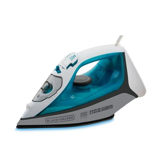 Ferro a Vapor Anti Gotejamento Black+Decker FX3060 Menor preço em Ferro a Vapor Anti Gotejamento Black+Decker FX3060