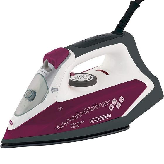 Ferro a Vapor Black Decker Ceramic Gliss com Vapor Vertical e ...
