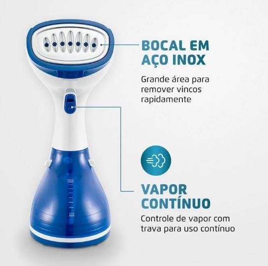 Imagem de Ferro a Vapor Passadeira Vaporizador Portátil 110 Volts Passar Roupa