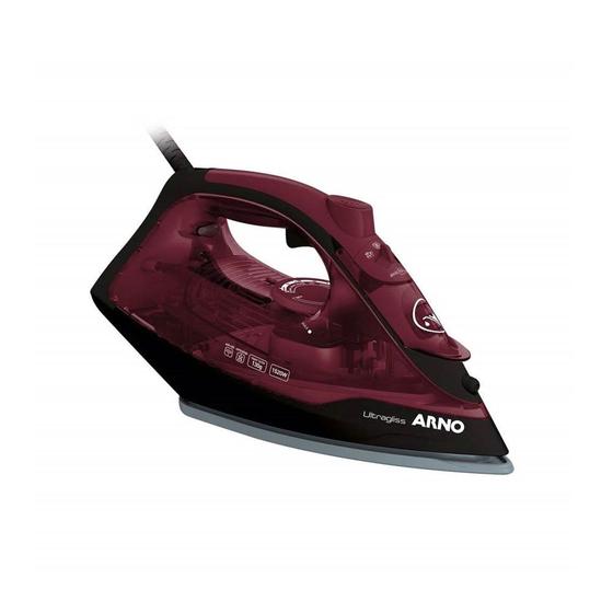 Ferro A Vapor Ultragliss Com Base Durilium Airglide FMV Arno FV2888B3 Vermelho - 110V Menor preço em Ferro A Vapor Ultragliss Com Base Durilium Airglide FMV Arno FV2888B3 Vermelho - 110V