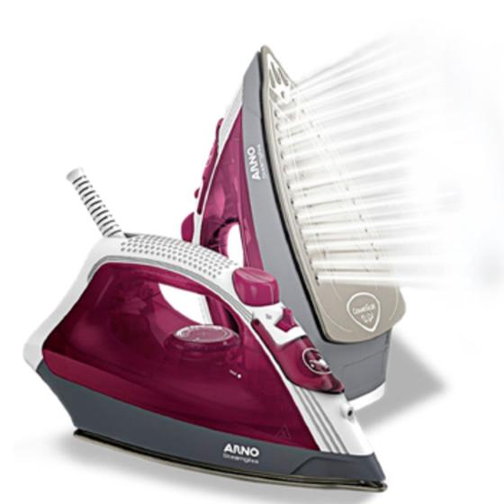 Imagem de Ferro ARNO Vapor Steamgliss Ceramica  - FSGC  Rosa  110 VOLTS