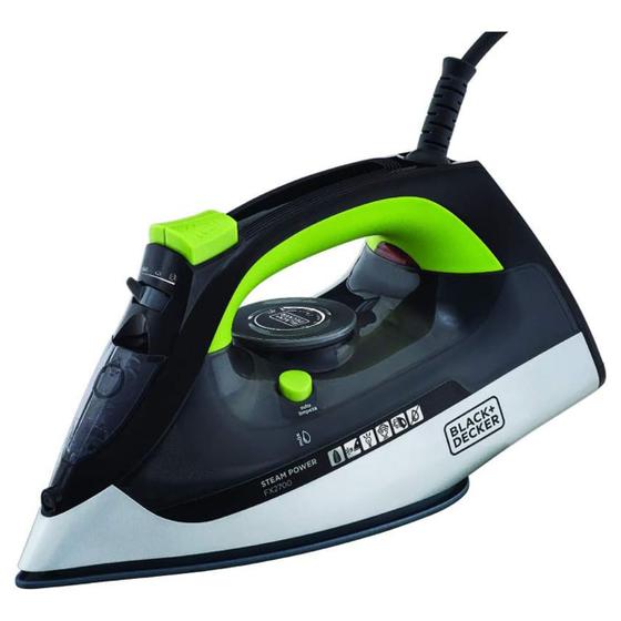 Imagem de Ferro de Passar a Vapor Black+Decker FX2700 Anti Gotejamento 220V