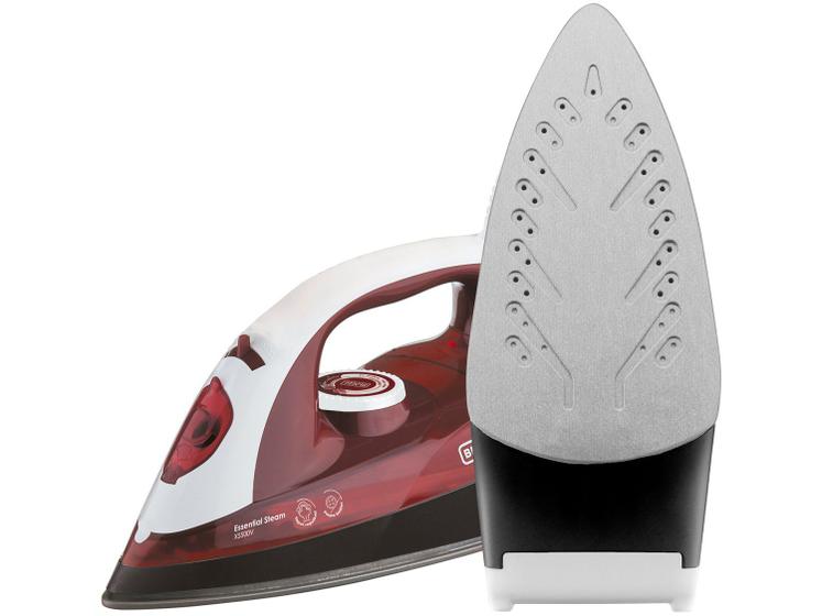 Ferro de Passar a Vapor e a Seco Black&Decker - X5500V Branco e Vermelho Imagem de Ferro de Passar a Vapor e a Seco Black&Decker