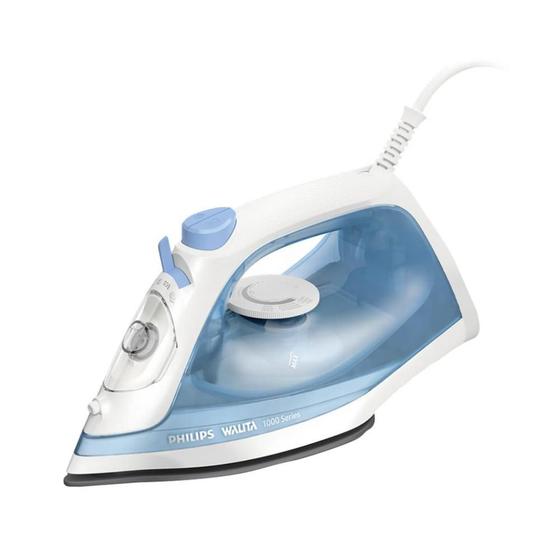 Imagem de Ferro de Passar a Vapor e a Seco Philips Walita DST1050 1600W Branco/Azul - 220 V