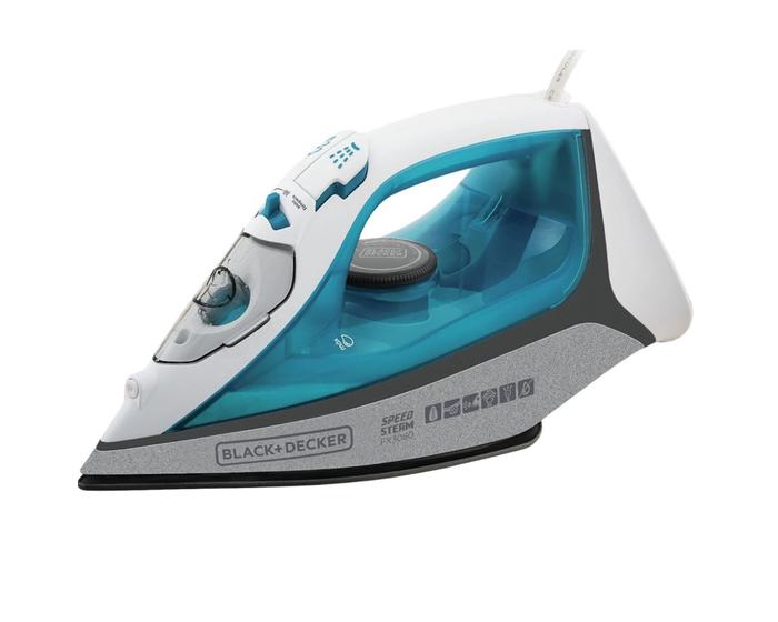 Imagem de Ferro de Passar a Vapor FX3060 Speed Steam Base Ceramic Gliss Antigotejamento e Vapor Vertical 127V Black Decker