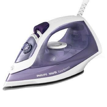 Imagem de Ferro de Passar a Vapor Philips Walita EasySpeed GC1752 1400W com Modo Eco - Branco/Roxo - 110 Volts