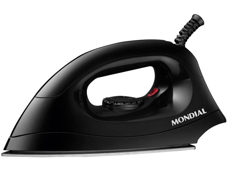 Ferro de Passar Roupa a Seco Mondial FSN-55-B – Preto