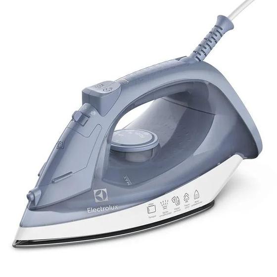 Ferro de Passar Roupa a Vapor e a Seco Electrolux Efficient com Vapor Vertical