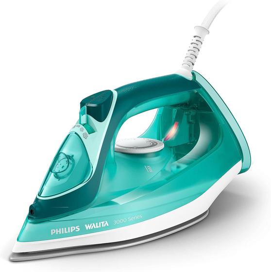 Ferro de Passar Roupa à Vapor Philips Walita Série 3000 EcoPower Base ...
