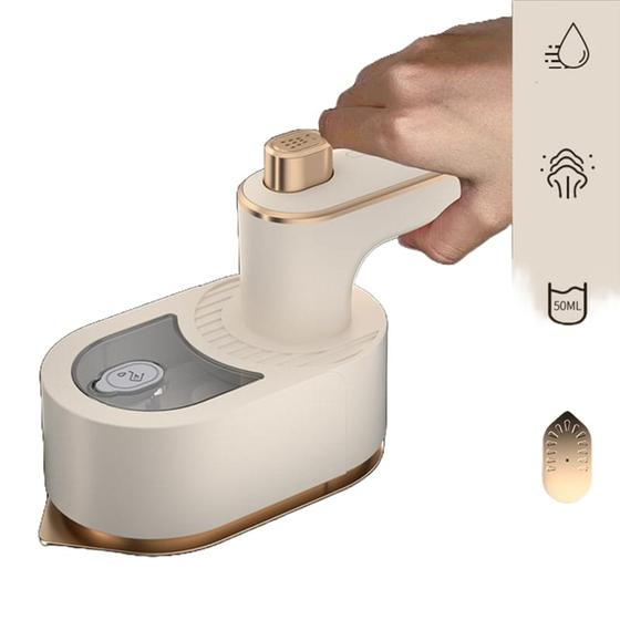 Imagem de Ferro De Passar Roupa Portátil  de viagem Cabe Na Mala Bolsa Bivolt 127V /220V