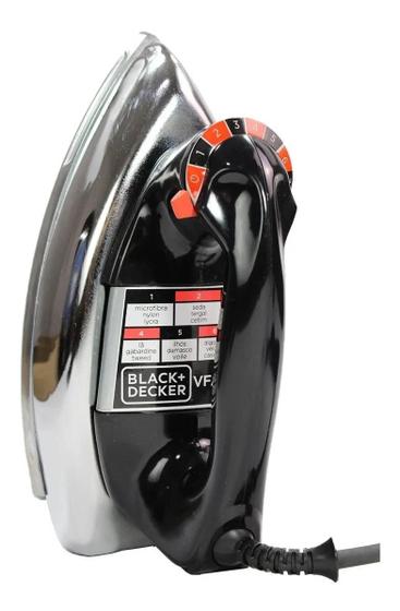 Imagem de Ferro de passar roupas Black+Decker VFA1110 110/127V 1100w