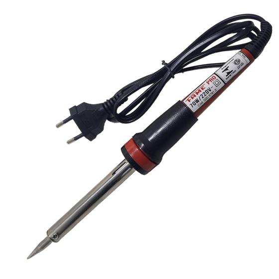 Imagem de Ferro De Solda 220V 70W Inox Fame