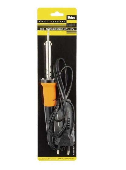 Imagem de Ferro De Solda Eda Profissional Com Suporte 40w 127v
