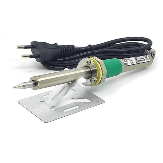 Imagem de Ferro De Solda Hikari Plus Sc-60 50w Profissional 220v com Suporte de Apoio