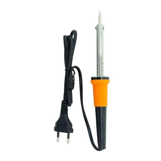 Imagem de Ferro de Solda Western 60W 220V Cabo Laranja com Preto