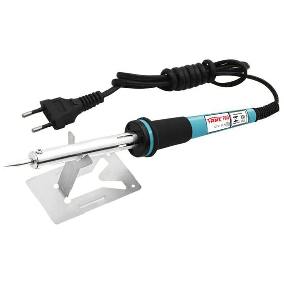 Ferro de Soldar 70W com Suporte para Descanço FAME Menor preço em Ferro de Soldar 70W com Suporte para Descanço FAME