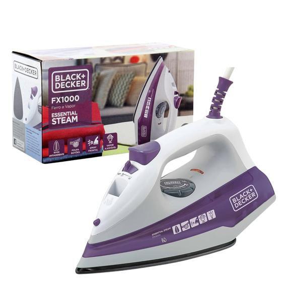 Imagem de Ferro Passar Roupas Black Decker Vapor Essent Team1200W/220V