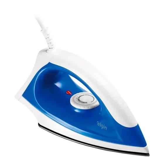 Imagem de Ferro Seco IRON Force PLUS ELGIN - 42FSE2002000  BRANCO/AZUL  220 VOLTS