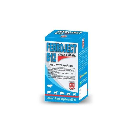 Imagem de Ferroject B12 - 50 ml - Calbos
