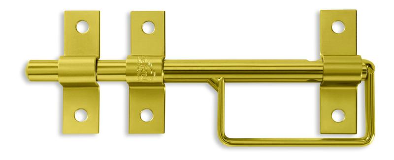 Imagem de Ferrolho com alça 15cm N-2 Forsul Dourada