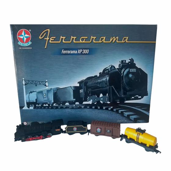 Ferrorama Xp 300 Estrela Brinquedo Trem Ferromodelismo Menor preço em Ferrorama Xp 300 Estrela Brinquedo Trem Ferromodelismo