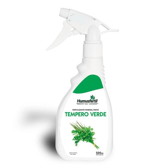 Imagem de Fertilizante adubo liquido tempero verde mineral misto spray 500 ml  