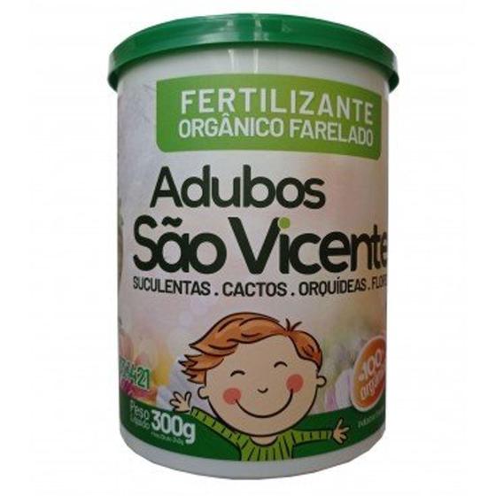 Imagem de Fertilizante / Adubo Orgânico farelado Classe A São Vicente 300g