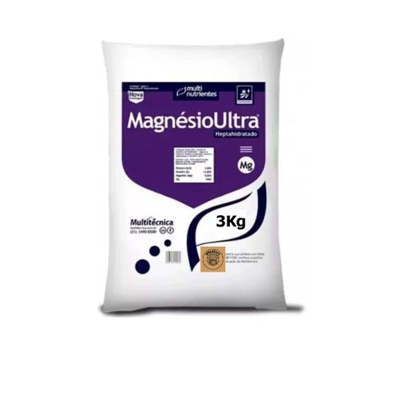 Imagem de Fertilizante Adubo Sulfato De Magnésio 3kg