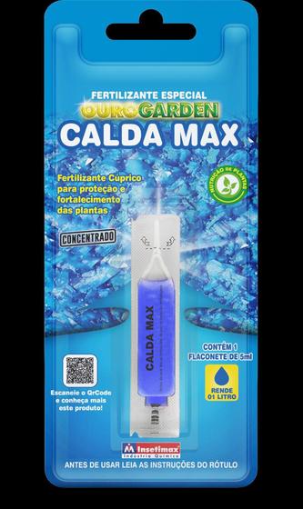 Imagem de Fertilizante Calda Max 5mL Proteção e Fortalecimento das Plantas - Insetimax