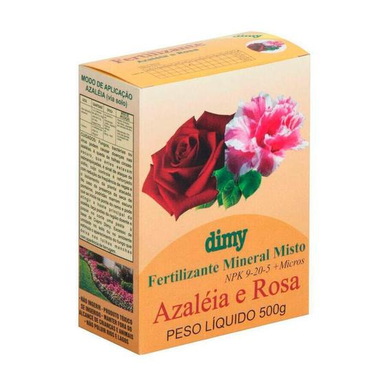 Imagem de Fertilizante Dimy Azaleia e Rosa para Jardim 500g