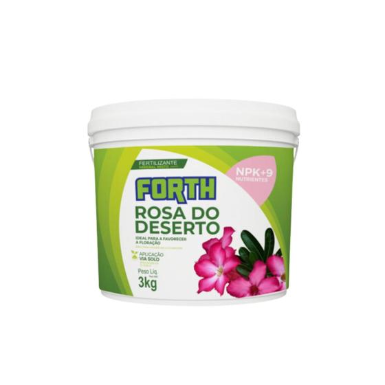 Imagem de Fertilizante forth rosa do deserto 3kg