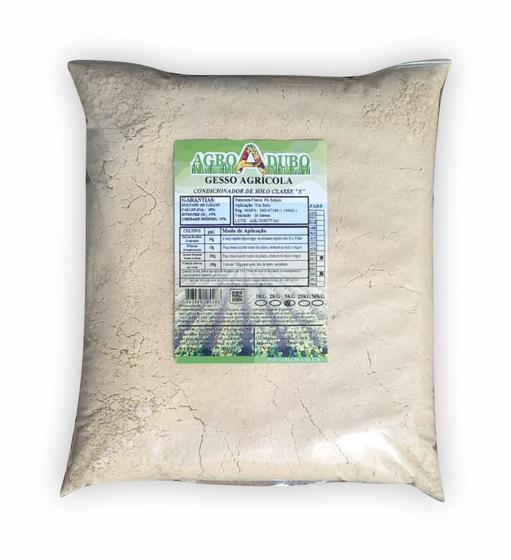Fertilizante Gesso Agricola Pacote 5Kg Sulfato Calcio Adubo Menor preço em Fertilizante Gesso Agricola Pacote 5Kg Sulfato Calcio Adubo