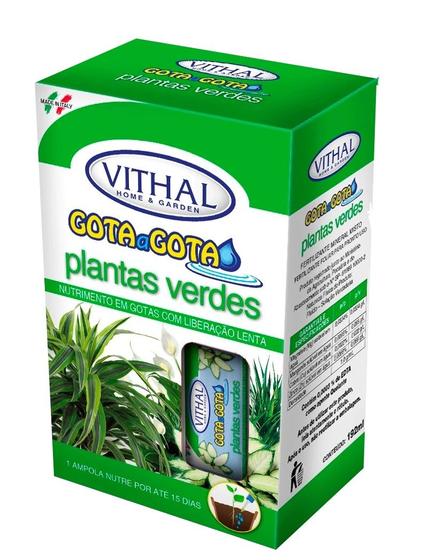 Imagem de Fertilizante Líquido Gota A Gota Plantas Verde Vithal (6 Un)