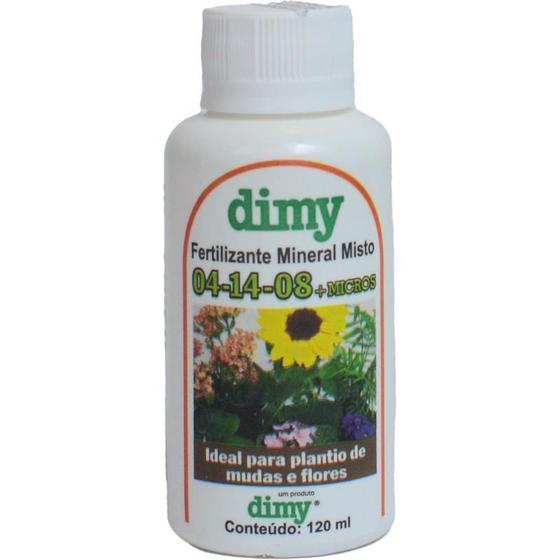 Imagem de Fertilizante Líquido NPK 04-14-08 Dimy 120ml