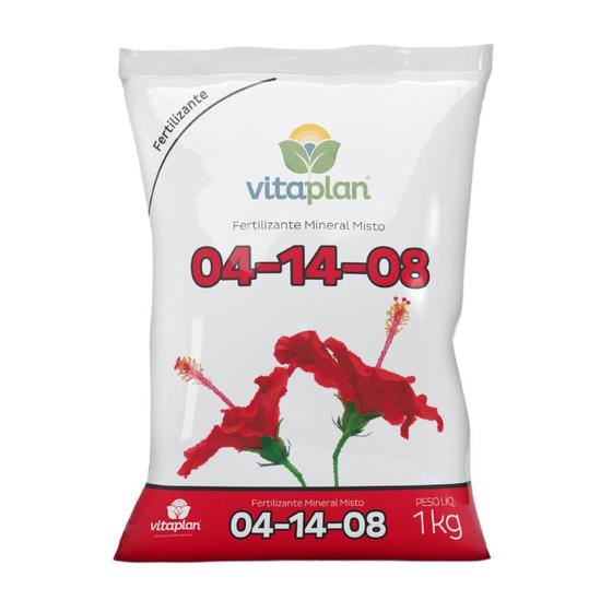 Imagem de Fertilizante Mineral 04-14-08 Vitaplan 1kg