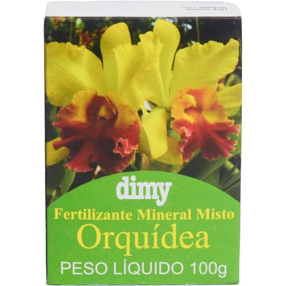 Imagem de Fertilizante Mineral e Misto em Pó para Orquídea Dimy 100g