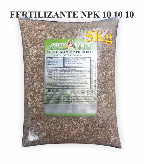 Imagem de Fertilizante NPK 10 10 10 - 5Kg Jardins, Arvores, Frutiferas