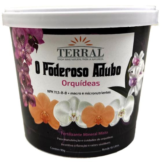 Imagem de Fertilizante - O PODEROSO adubo Orquídeas 90G  TERRAL