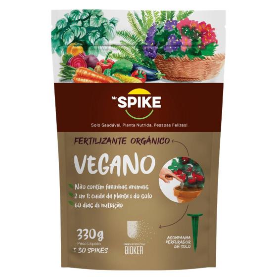 Imagem de Fertilizante Orgânico Vegano (330g) MR.SPIKE