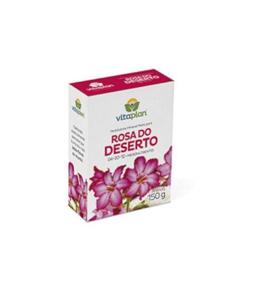 Imagem de Fertilizante Rosa Do Deserto Npk 04-20-12 Vitaplan 150 Gr