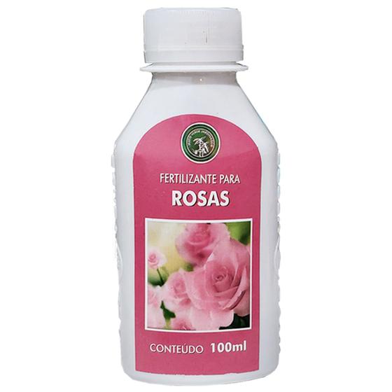 Imagem de Fertilizante Rosas Liq 100Ml Adubo Mato Verde Ouro Verde