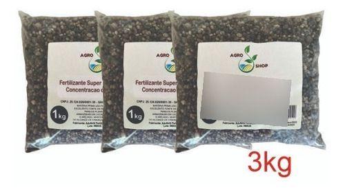 Imagem de Fertilizante Super Fosfato Simples 3kg Adubo
