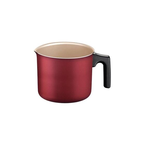 Imagem de Fervedor tramontina turim em alumínio com revestimento interno e externo em antiaderente starflon max vermelho 14 cm 1,7 l