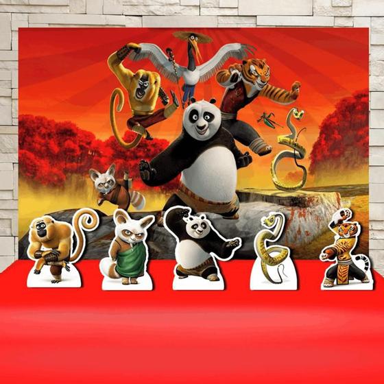 Festa Aniversário Kung Fu Panda Kit Prata Decoração Menor preço em Festa Aniversário Kung Fu Panda Kit Prata Decoração