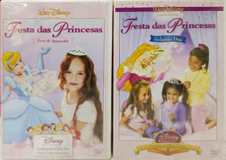 Imagem de Festa das Princesas - Festa de Aniversário Vol 1 e 2 /2 DVDS