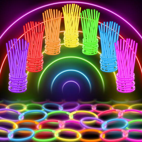 Imagem de Festa de Halloween Glow Sticks Glow Mind 100 Ultra Bright